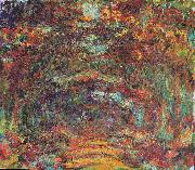 Claude Monet, The rose-way in Giverny